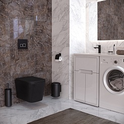 Taliente Унитаз Correto CR25200 Nero подвесной – фотография-3